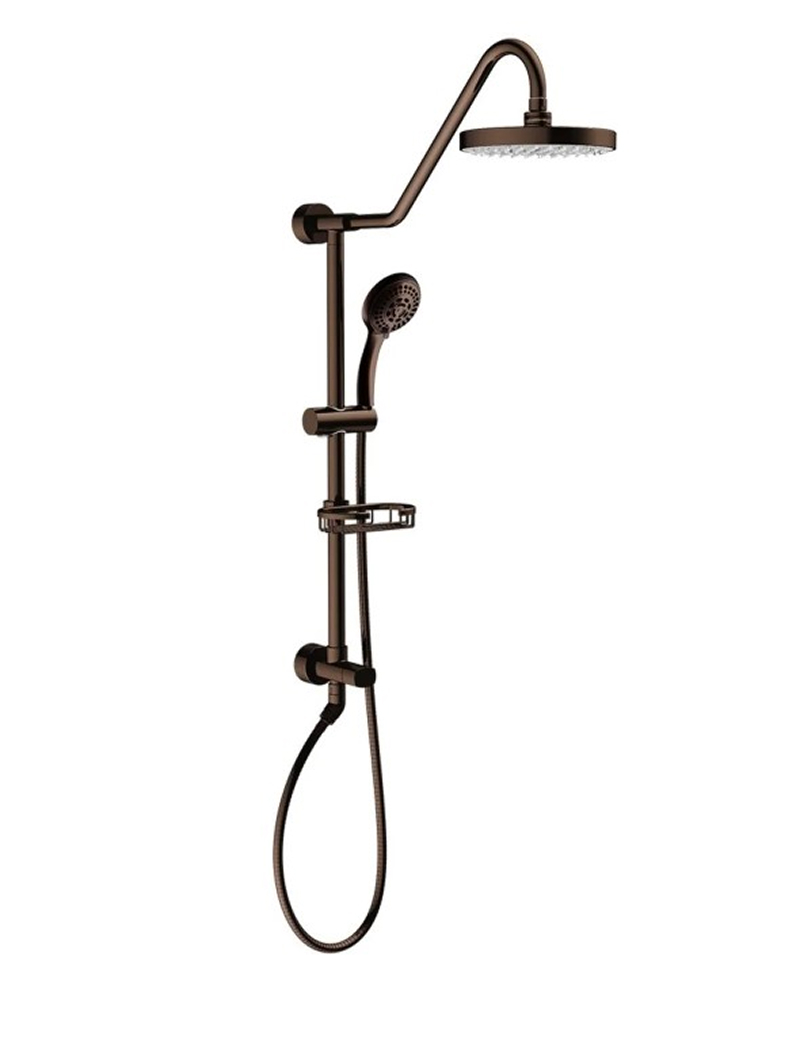 Bronze Shower Fixture with Detachable Wand 